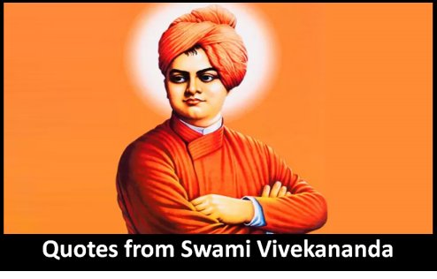 Quotes and sayings from Swami Vivekananda